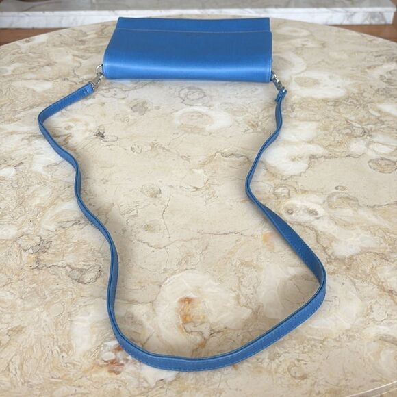 NWOT Matt & Nat DREWLG Large Vegan Crossbody Bag- Vintage Blue - Picture 16 of 16